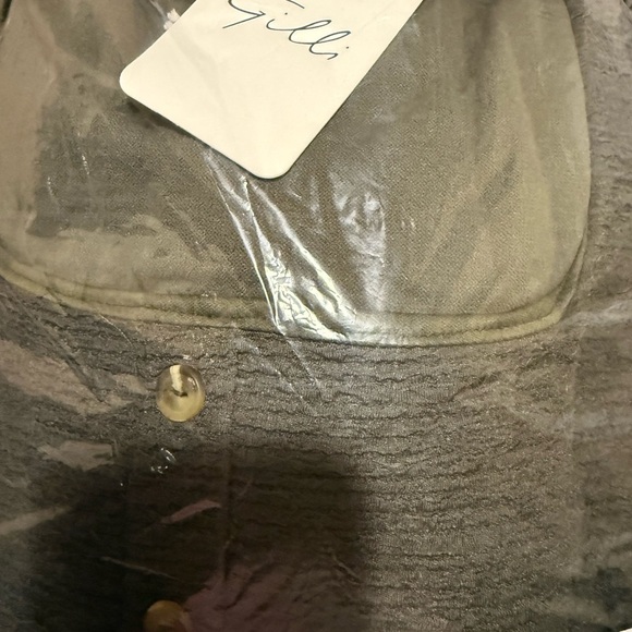 Olive Lounge set stretch top & pants Ensemble LARGE​ - Picture 11 of 12